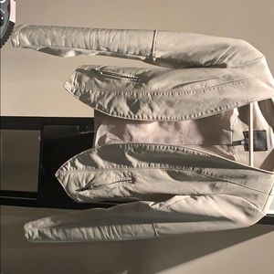 Faux leather jacket